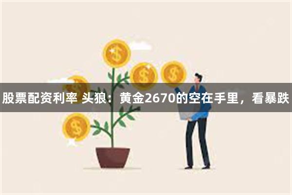 股票配资利率 头狼：黄金2670的空在手里，看暴跌