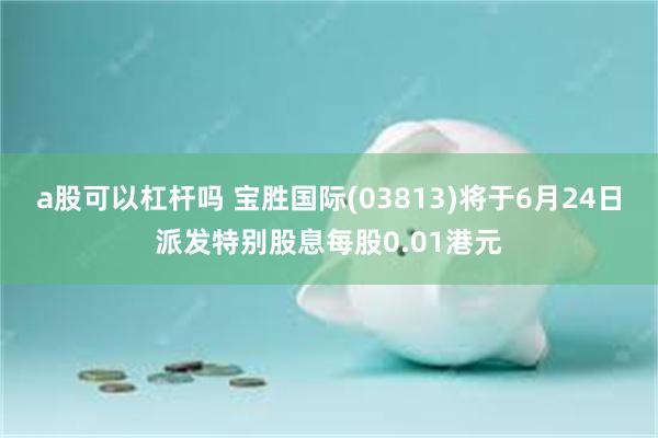 a股可以杠杆吗 宝胜国际(03813)将于6月24日派发特别股息每股0.01港元