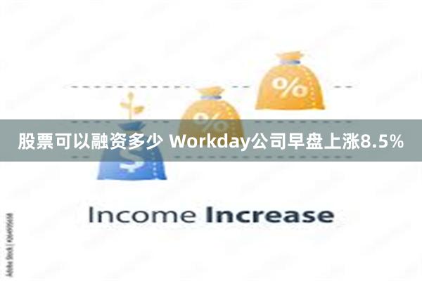 股票可以融资多少 Workday公司早盘上涨8.5%