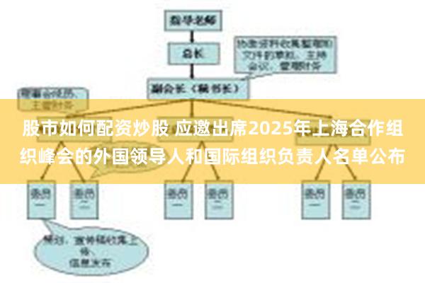 股市如何配资炒股 应邀出席2025年上海合作组织峰会的外国领导人和国际组织负责人名单公布