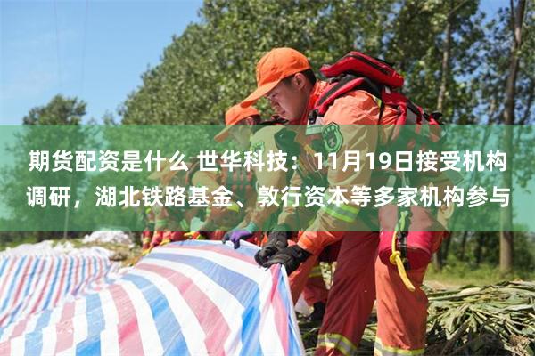 期货配资是什么 世华科技:11月19日接受机构调研,湖北铁路基金、敦行资本等多家机构参与