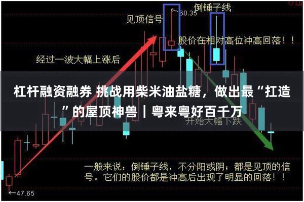 杠杆融资融券 挑战用柴米油盐糖，做出最“扛造”的屋顶神兽｜粤来粤好百千万