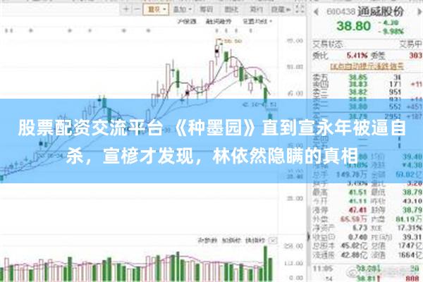 股票配资交流平台 《种墨园》直到宣永年被逼自杀，宣楌才发现，林依然隐瞒的真相
