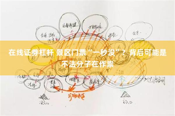 在线证劵杠杆 景区门票“一秒没”？背后可能是不法分子在作祟